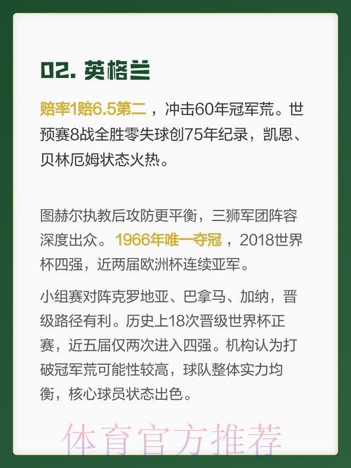2026世界杯夺冠热门队伍全面盘点与深度解析 2026世界杯夺冠热门队伍全面盘点与深度解析